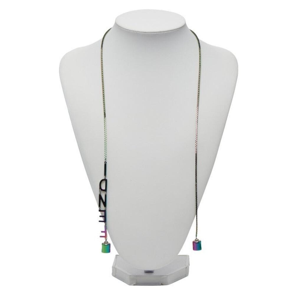 Fendi AirPods Strap Necklace Plated Multicolor